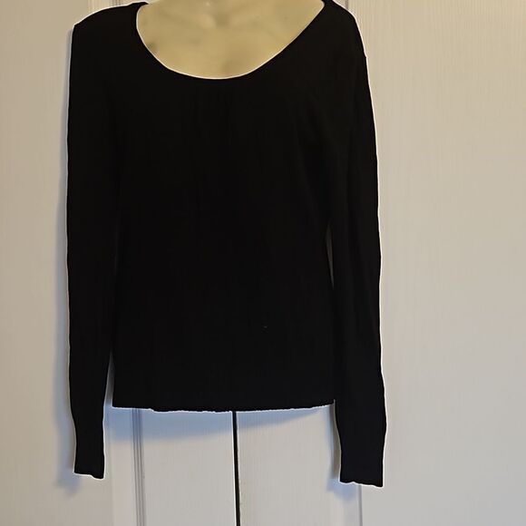 H&M Women's Long Sleeves Sweater Black XS - Picture 2 of 16